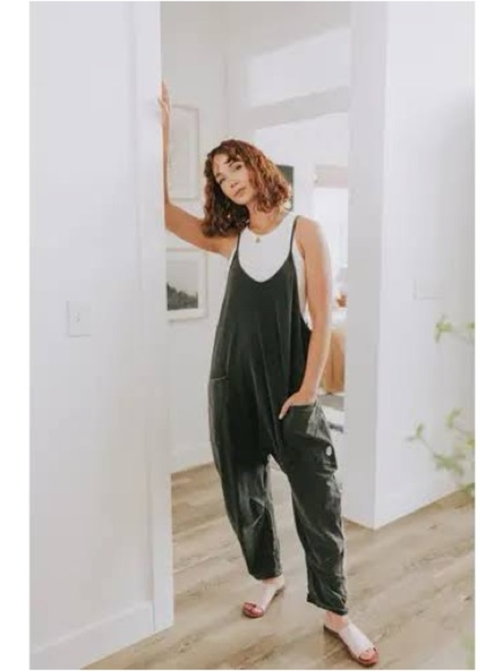 Black Women's Relaxed Fit Jumpsuit